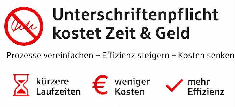 Webkonferenz am 15.10.2025: Unterschriftsverzicht bei Produkt- und Serviceprozessen 