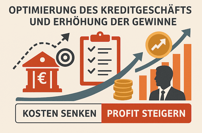 Kreditgeschäft optimieren – Gewinnmarge steigern!